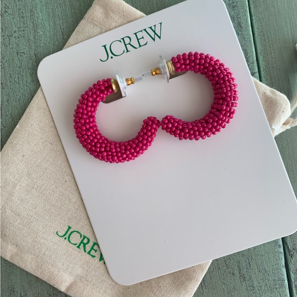 J. Crew Chunky Beaded Earrings - Picture 7 of 7